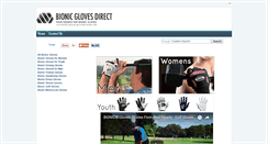 Desktop Screenshot of bionicglovesdirect.painreliever.com